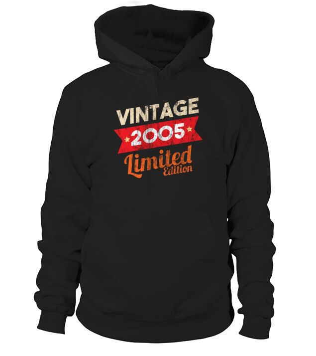 Born in 2005 Vintage Limited Edition Shirt - Gift Men's Hoodie