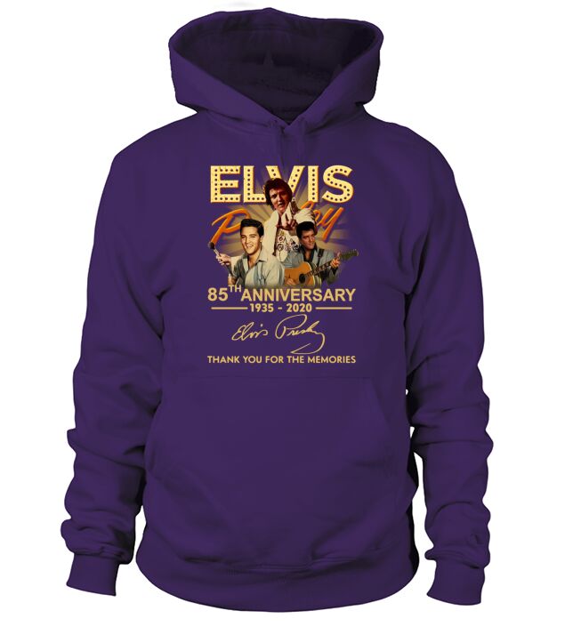 Elvis Presley 85th Anniversary 1935 2020 Hoodie Unisex