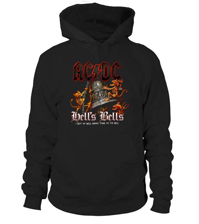AC/DC Hells Bells Hoodie Unisex