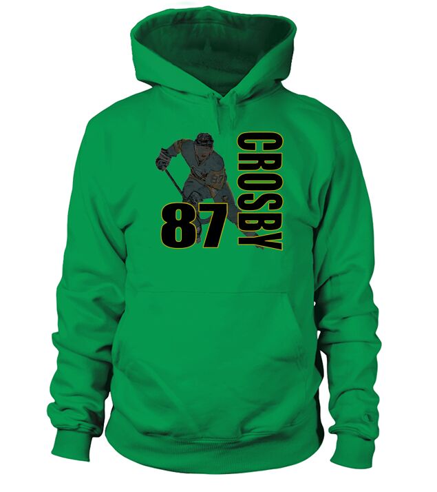 CROSBY 87 - Hockey Tee Hoodie Unisex