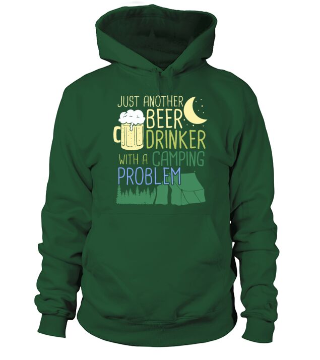 Drink Beer Camping Camper Gift Men's Hoodie