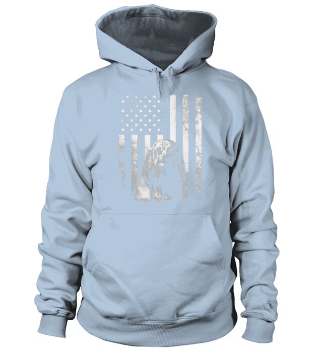Bloodhound America Flag shirt Hoodie Unisex