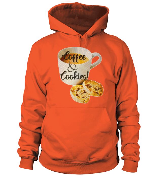 A Cute Coffee and Cookie design I created Hoodie Unisex
