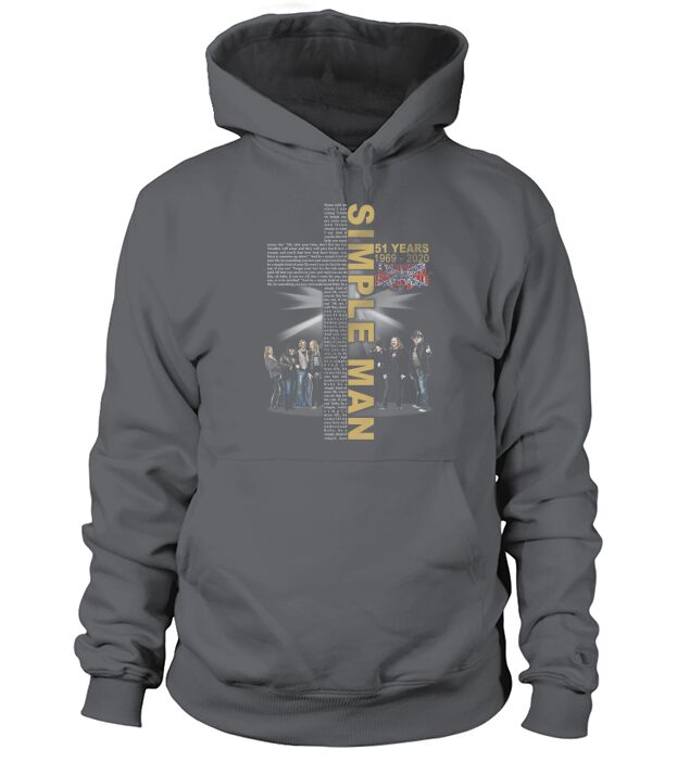 Simple Man lyric Cross 51 years 1969 2020 Lynyrd Skynyrd Hoodie Unisex