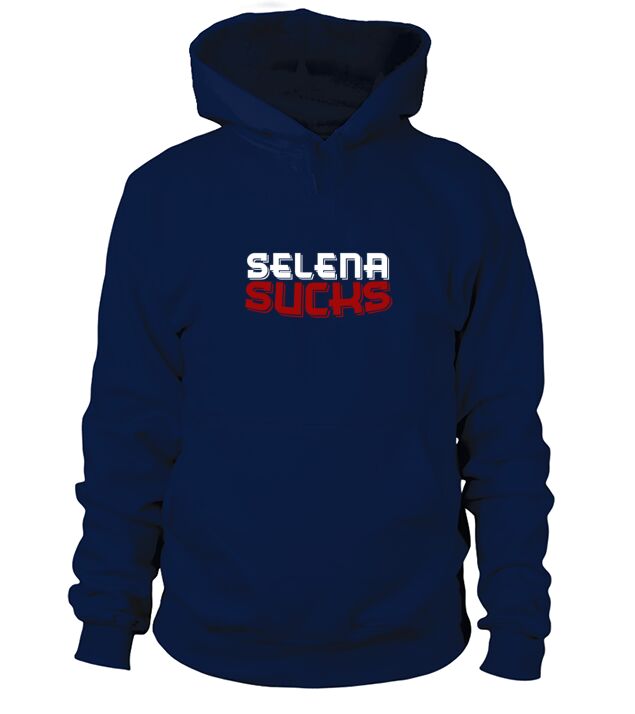 Selena Sucks black shirt Men's Hoodie