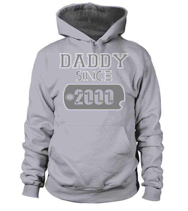 Daddy Since Tag 2000 Happy Fathers Day Men's Hoodie