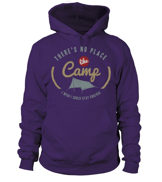 No Place Like Camp Hoodie Unisex