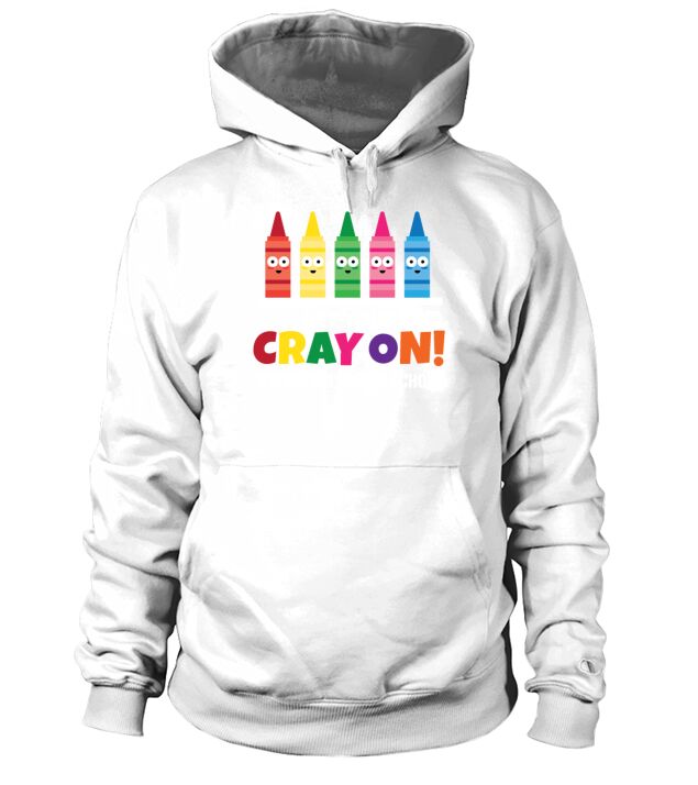 Crayon Pun One Hundred Days of School Design Men's Hoodie