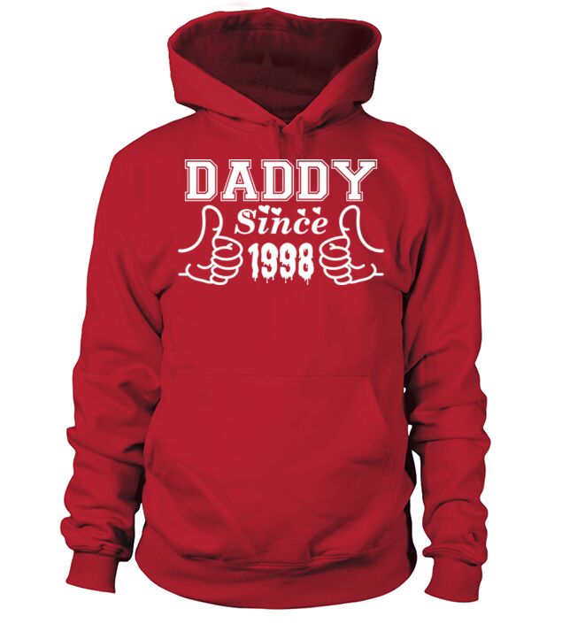 Daddy Since 1998 Happy Fathers Day Men's Hoodie