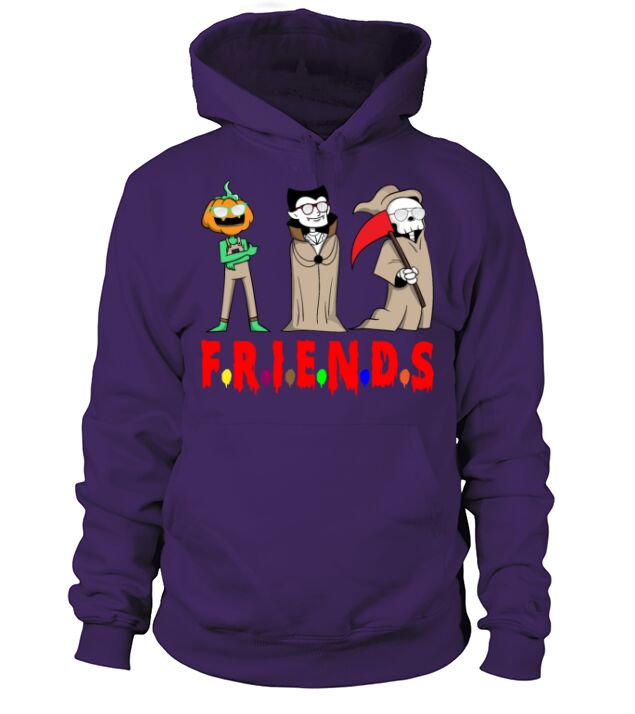 friends halloween Men's Hoodie