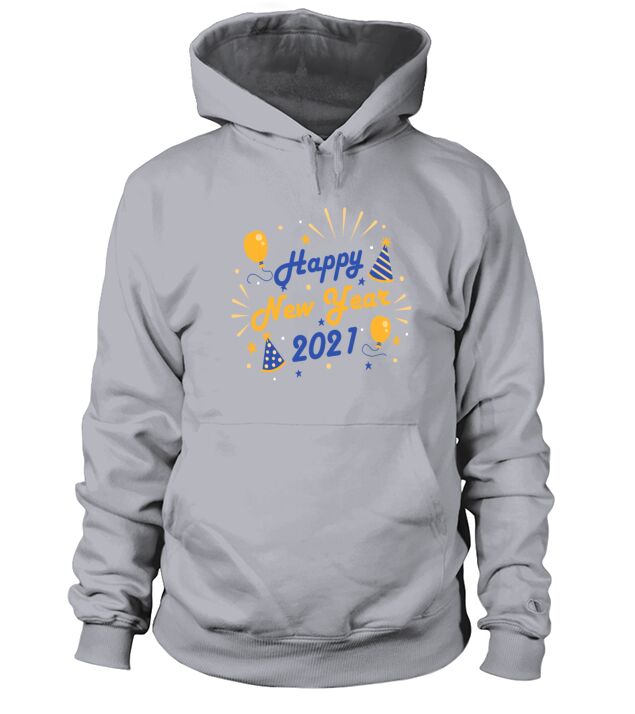 Happy New Year 2021 Men's Hoodie