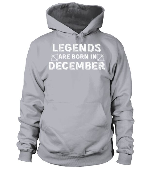Legends are born in december Men's Hoodie