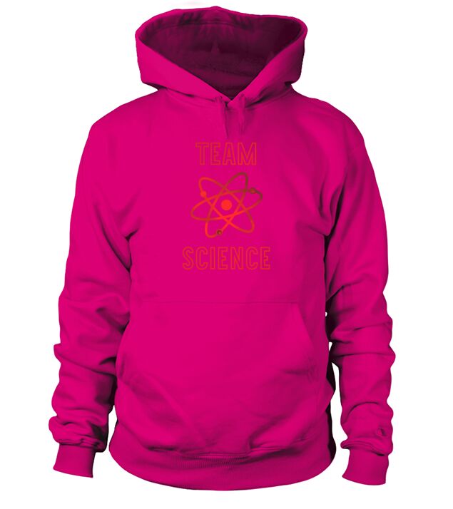 TEAM SCIENCE with atom neutron student Men's Hoodie