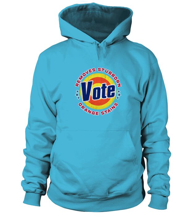 Vote Removes Stubborn Orange Stains Men's Hoodie