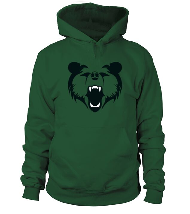Bear Silhouette Men's Hoodie