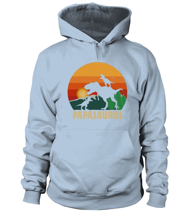 Official Papasaurus Papa Gift From Daughter Son-Birthday Christmas shirt Hoodie Unisex