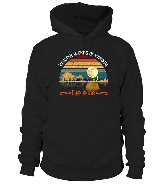 The Beatles abbey road Whisper words of wisdom let it be Hoodie Unisex
