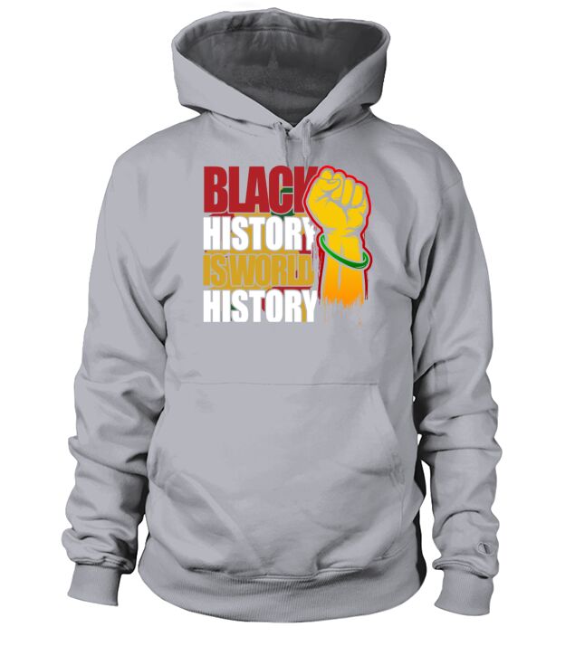 Black History Is World History 2 Men's Hoodie