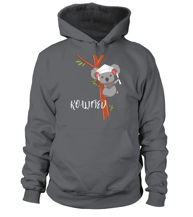 Koalified Koala Bear Graduation School Animal Gift Men's Hoodie