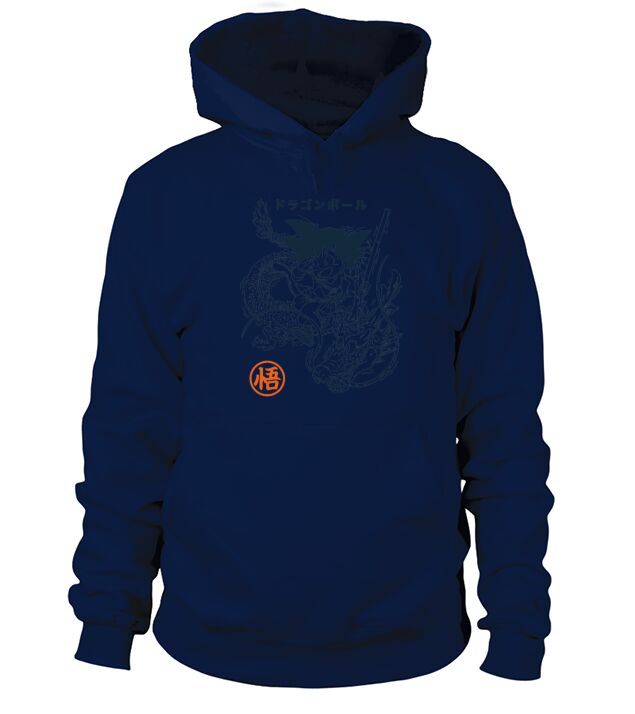 Goku and Shenron - Sweat Shirt Hoodie Unisex