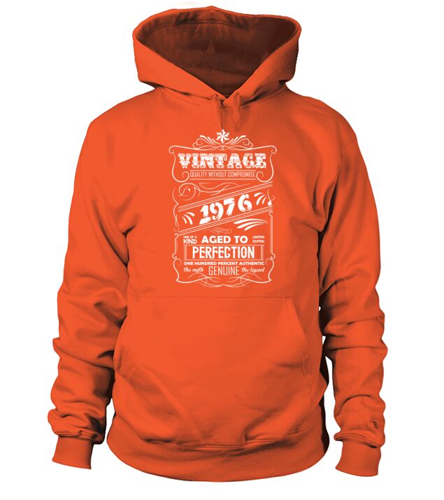 Vintage Aged To Perfection 1976 Men's Hoodie