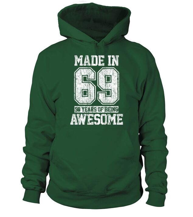 Made In 1969 - 50th Birthday Funny Gift Men's Hoodie
