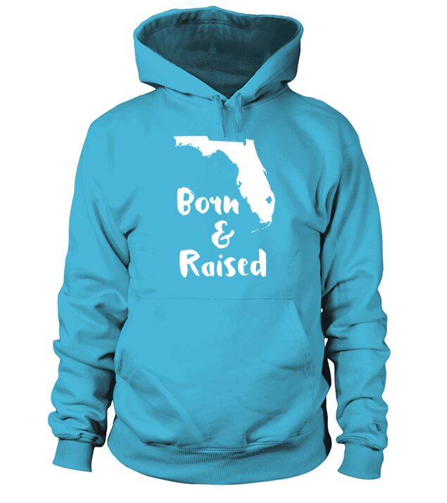 Florida Born and Raised State T-shirt Men's Hoodie