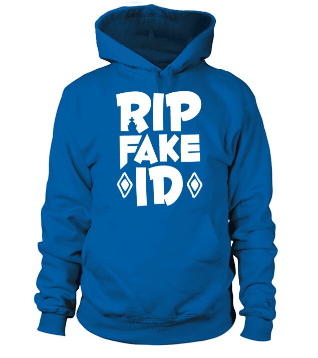21st Birthday RIP Fake ID Turning 21 Men's Hoodie