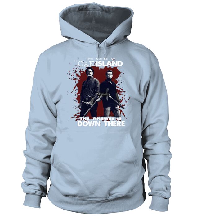 Rick Lagina Robert Clotworthy The curse of Oak Island Answer is down there shirt Hoodie Unisex