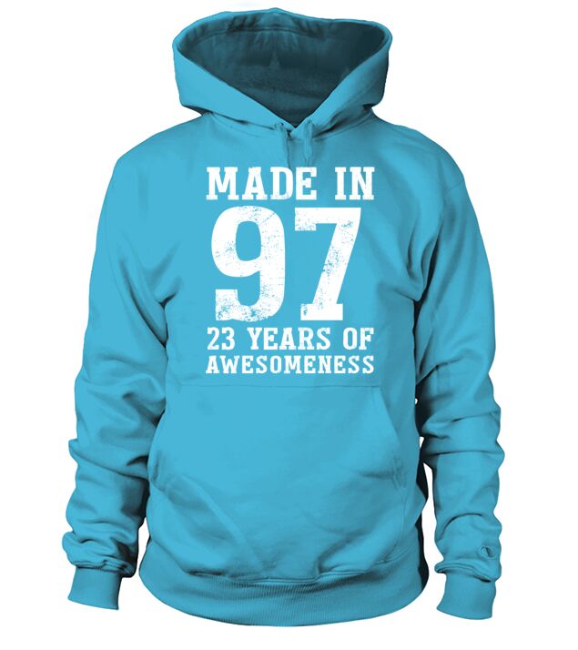 Produced in 1997 "23 years of fascination" Men's Hoodie