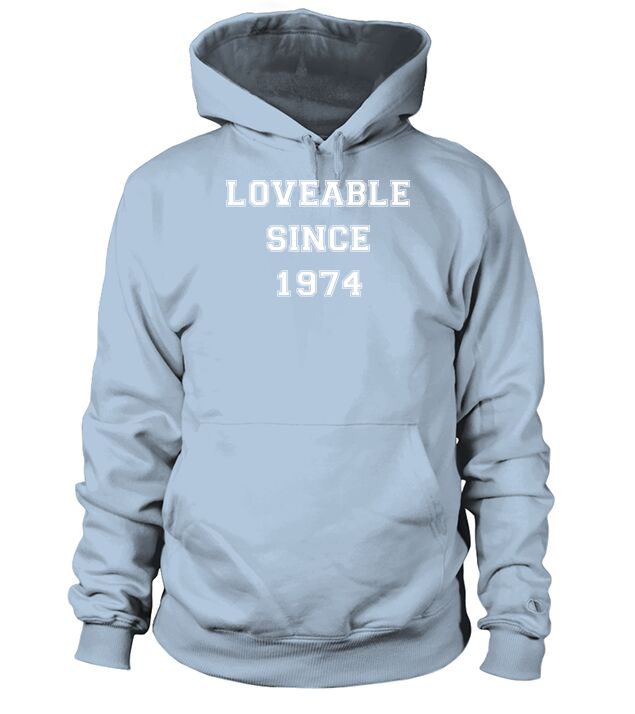 Loveable since 1974 Men's Hoodie