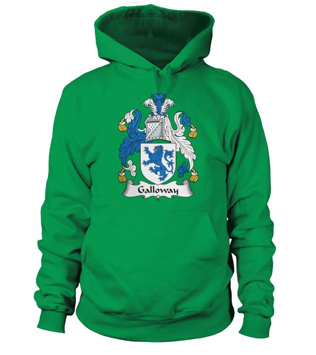 Galloway Family Crest Scottish Family Crests Hoodie Unisex