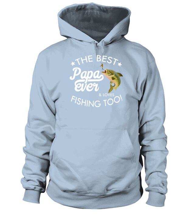 Best Papa Fisher Men's Hoodie