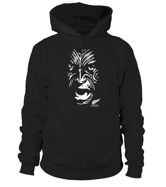 New Zealand All Blacks Rugby - Mens Tall T-Shirt Hoodie Unisex