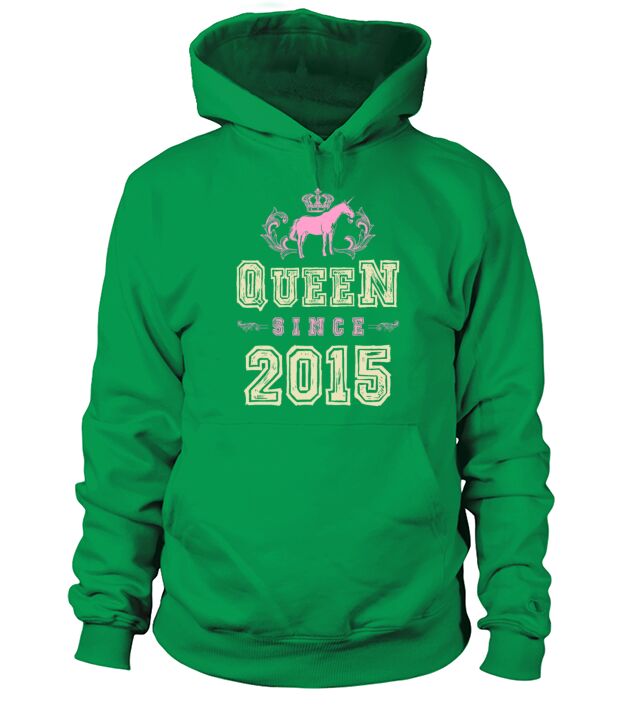 2015 Queen unicorn Hoodie Unisex