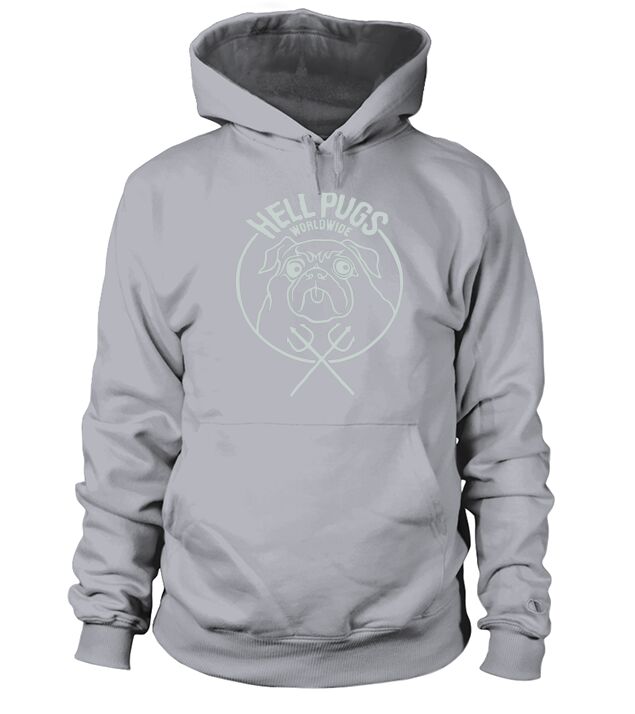 Hell Pugs Hoodie Unisex