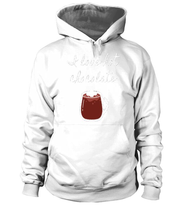 I Love Hot Chocolate Men's Hoodie