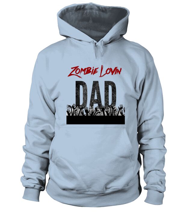 Zombie Lovin Dad Men's Hoodie