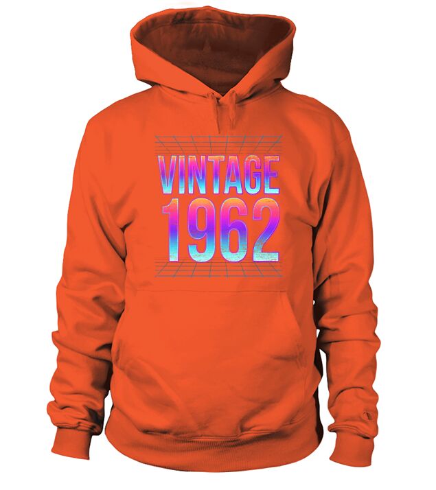 Vintage 1962 59th Birthday Gift Men's Hoodie