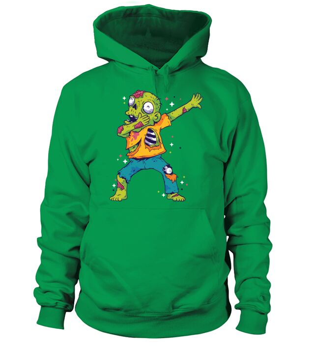 Dabbing Zombie Shirt Halloween Girls Boys Kids Dab Men's Hoodie