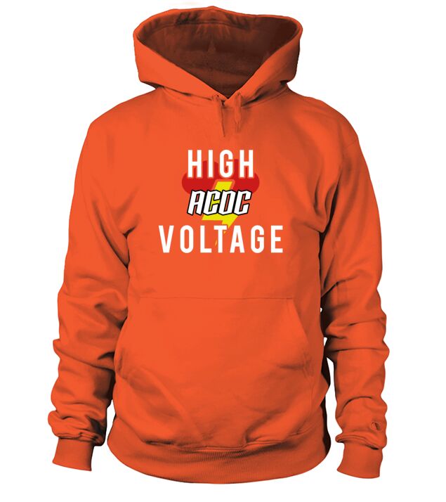 High Voltage ACDC Design Men's Hoodie