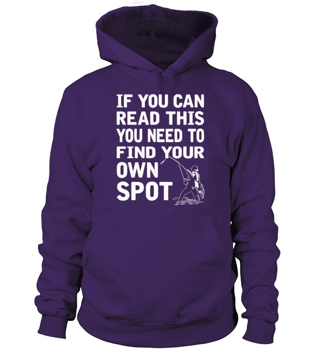 Fishing spot - You need to find your own spot Men's Hoodie