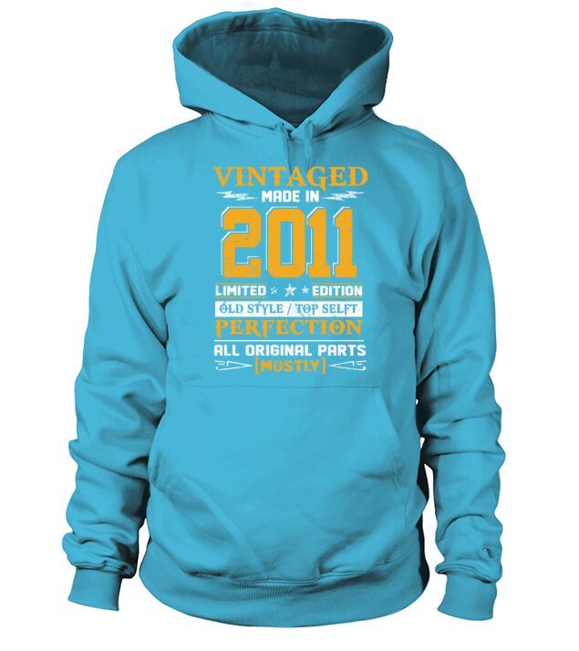 Vintaged Made In 2011 Limited Editon Men's Hoodie