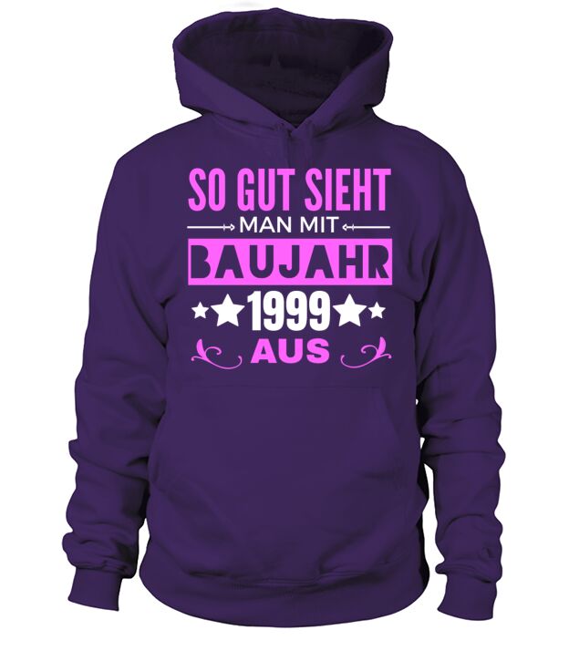 So gut sieht man mit Baujahr 1999 aus Men's Hoodie