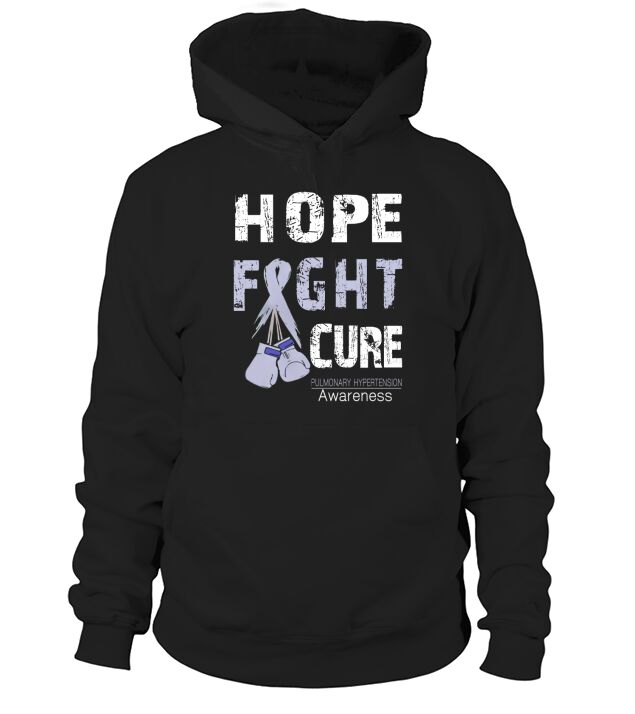 Hope Fight Cure Pulmonary Hypertension awareness Hoodie Unisex