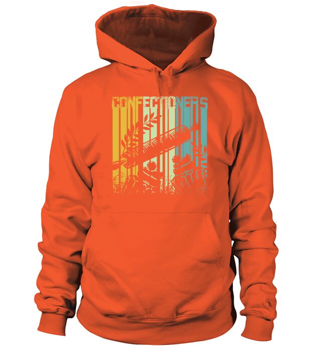 Vintage Retro Confectioner Men's Hoodie