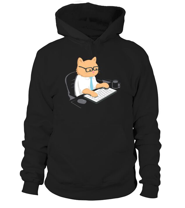 Keyboard Cat T-Shirt Hoodie Unisex