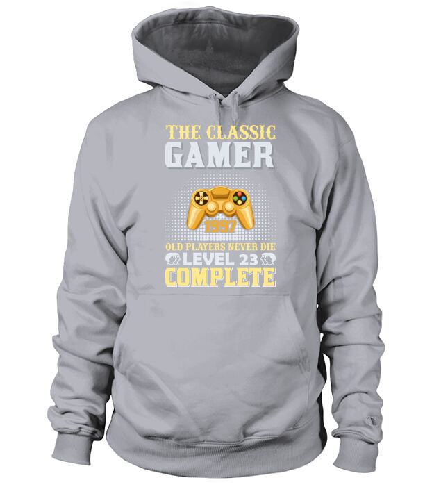 The classic Gamer 1997 Level 23 Hoodie Unisex