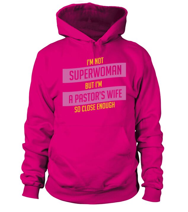 Not A Superwoman But A Pastors Wife Men's Hoodie