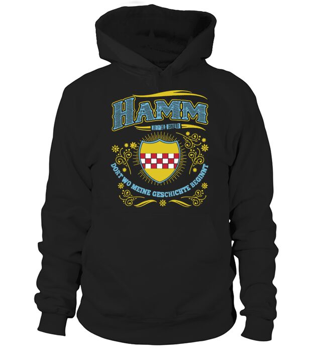 HAMM dort wo meine geschichte beginnt Hoodie Unisex